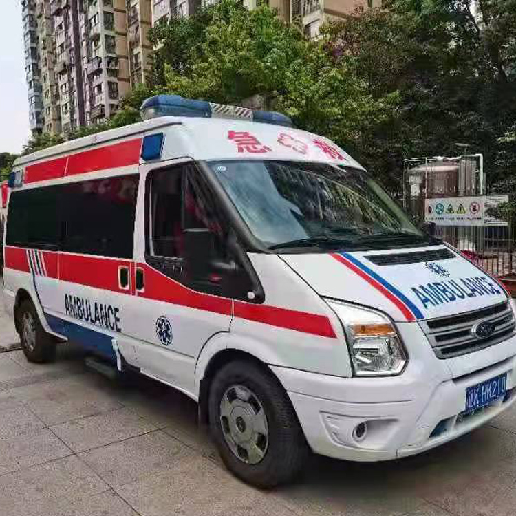 天镇长途救护车护送病人返乡